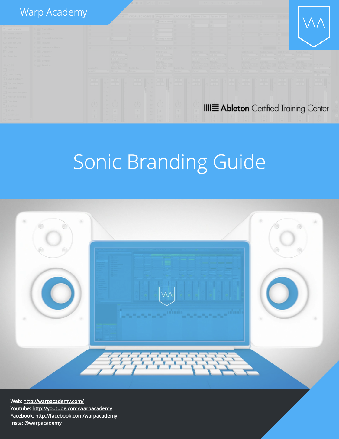 Warp Academy Sonic Branding Guide