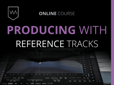 Reference tracks mixing course feature graphic